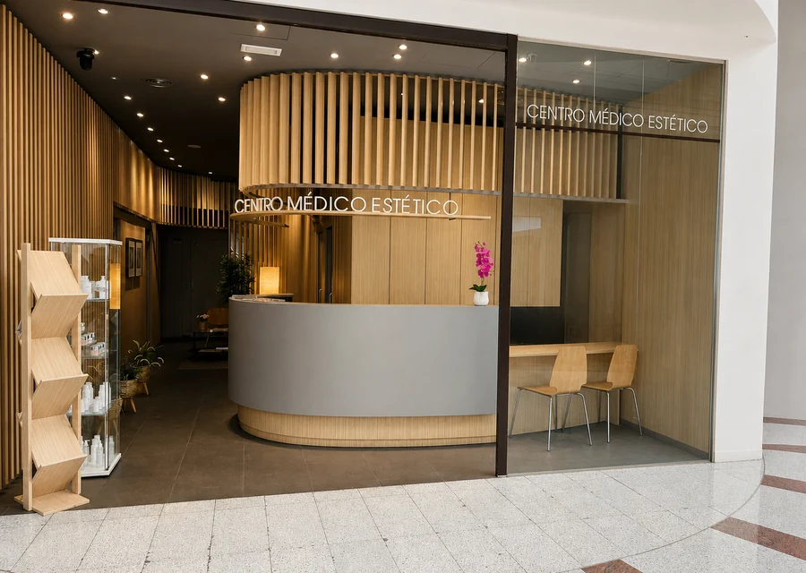 Entrada de Centro Médico Estético Deleite en Aranjuez