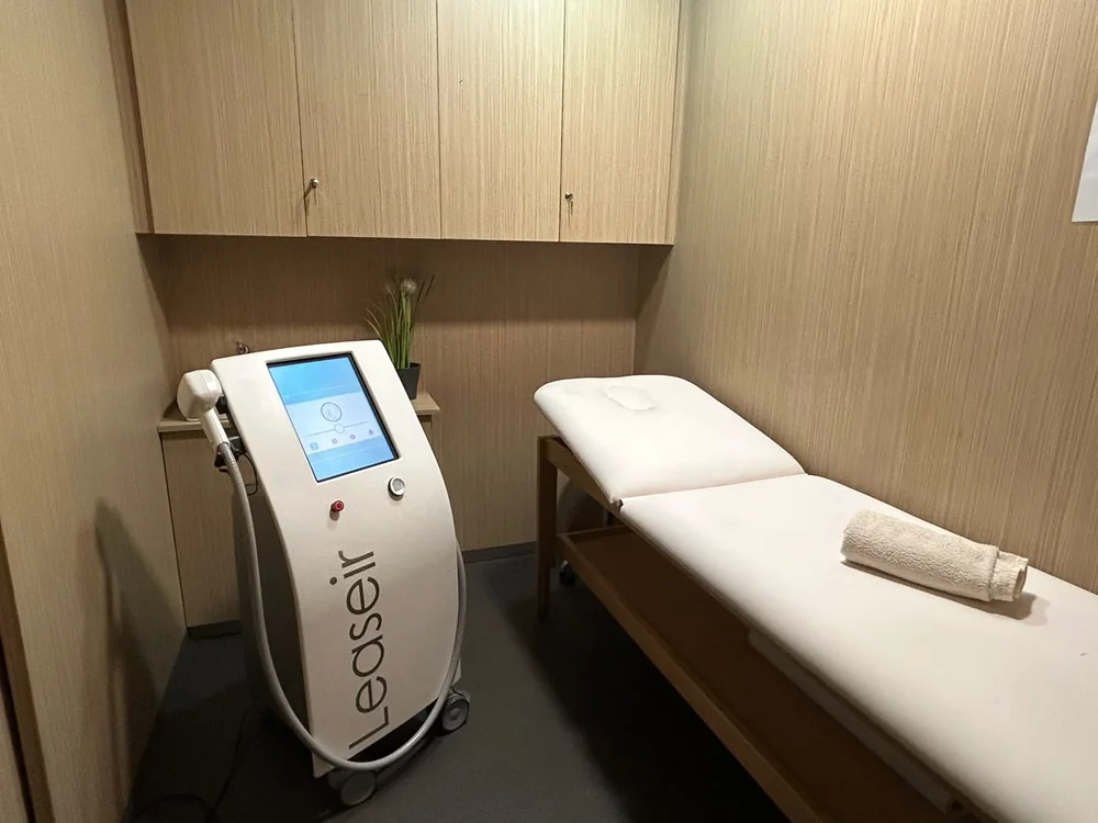 Cabina de depilación láser de Centro Médico Estético Deleite